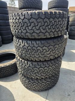 33x12.50r15 BFGOODRICH KO I'm selling this set of tires with 80% life left on all 4