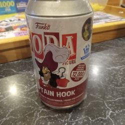 Funko Soda Captain Hook Sealed Can 