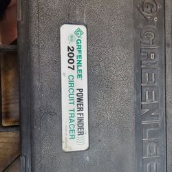 Greenlee 2007 CIRCUIT TRACER