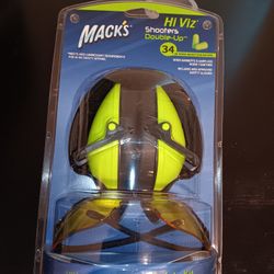 Macks Muffs And Safety Glasses 