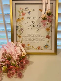 Baby Shower Pacifier Game 