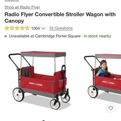 Radio Flyer Convertible Stroller Wagon