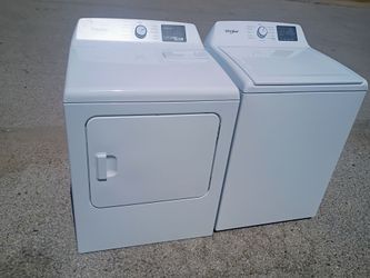 Brand new Whirlpool washer and dryer electric