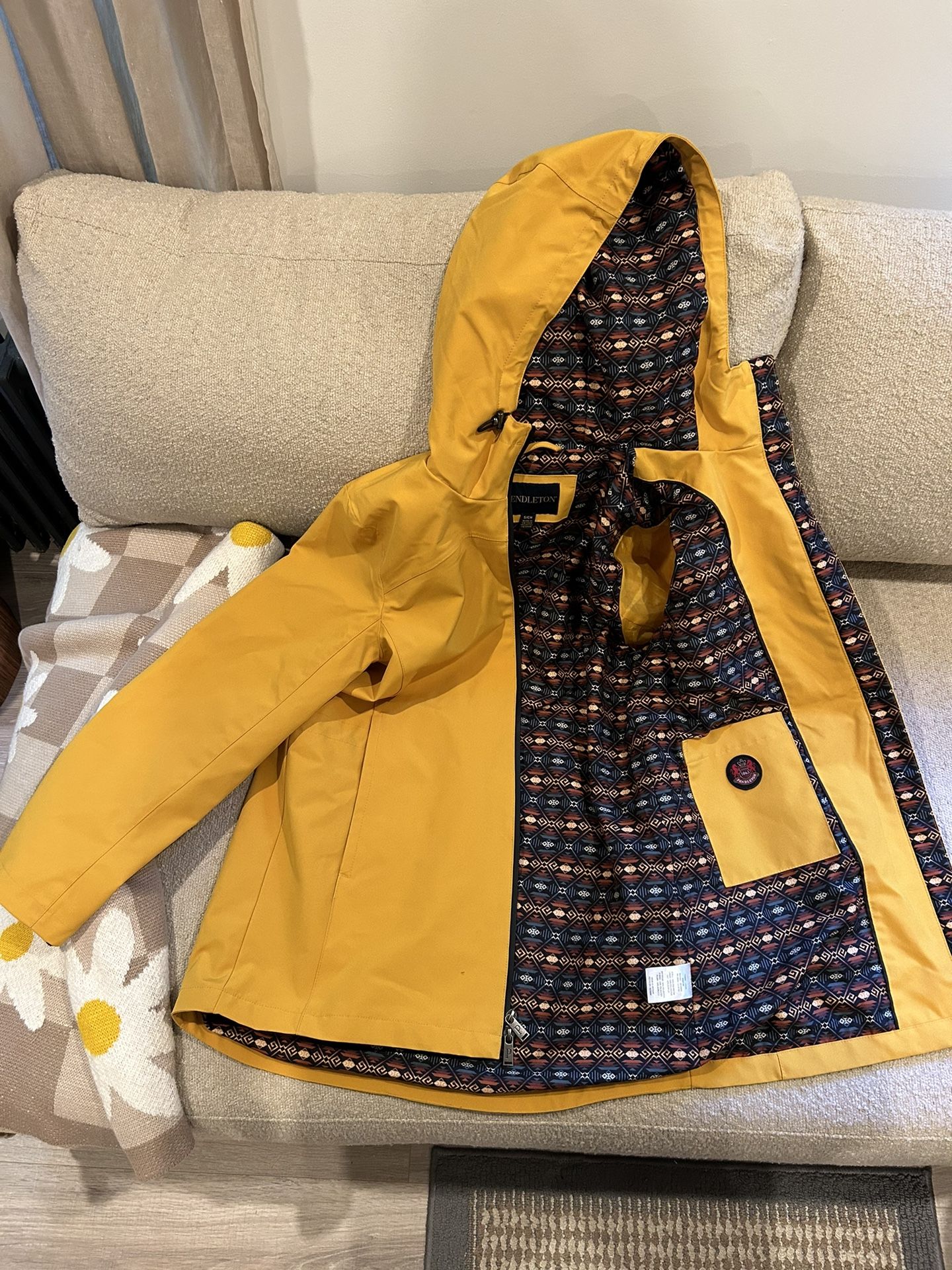 Pendleton Ladies' Rain Jacket, Goldenrod, Size S