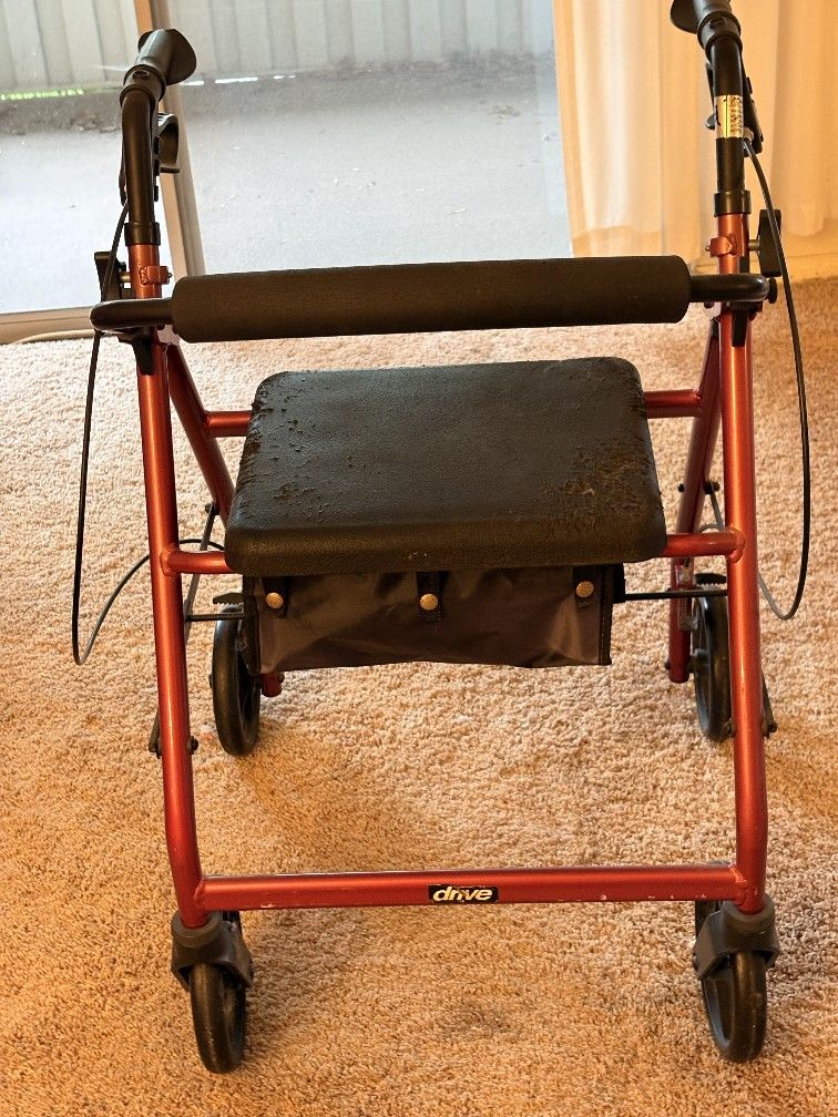 Red Rover Walker FREE Red Walker With A Seat And Storage for Sale in Laguna Woods, CA ...
