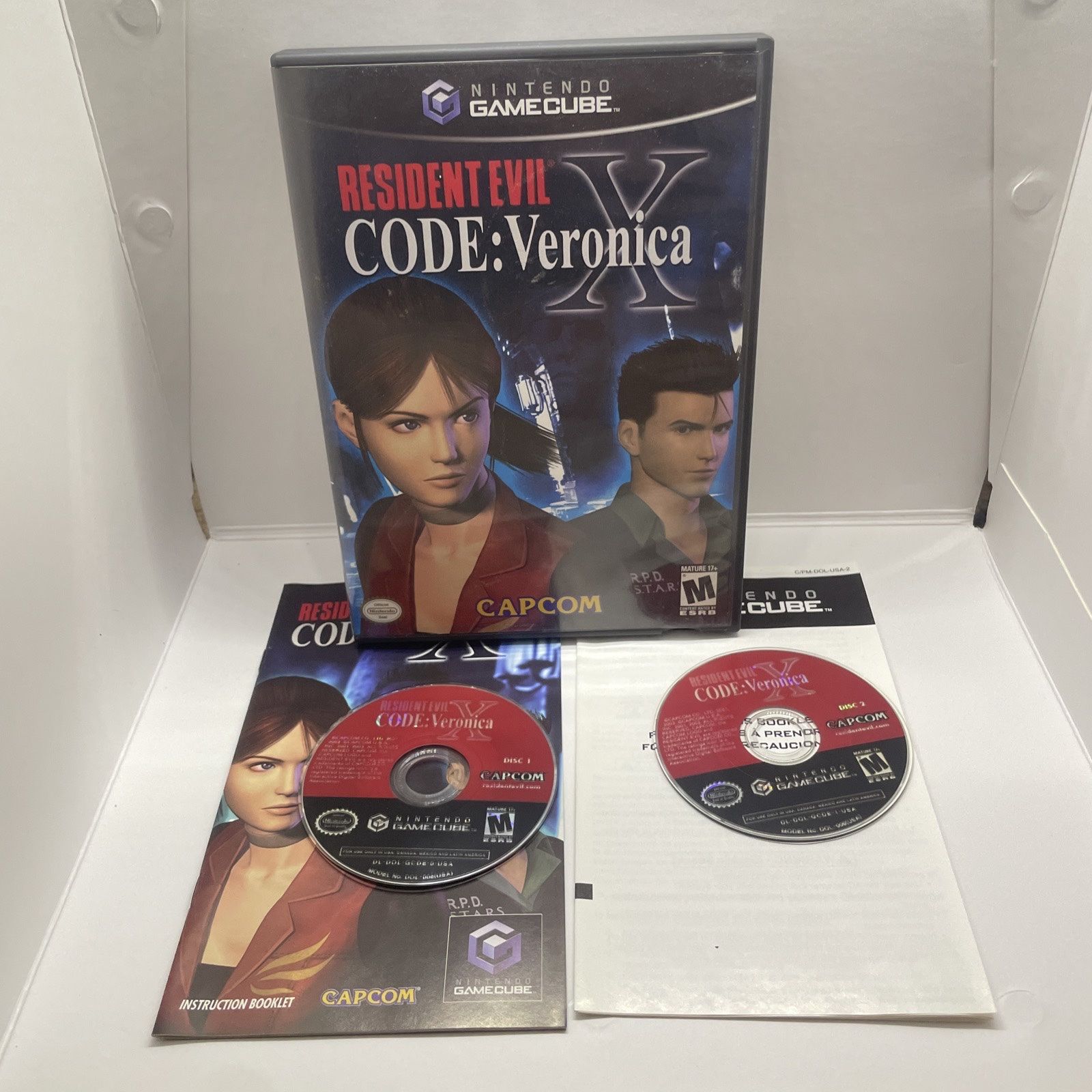 Resident Evil Code Veronica -- Nintendo Game Cube / Gamecube