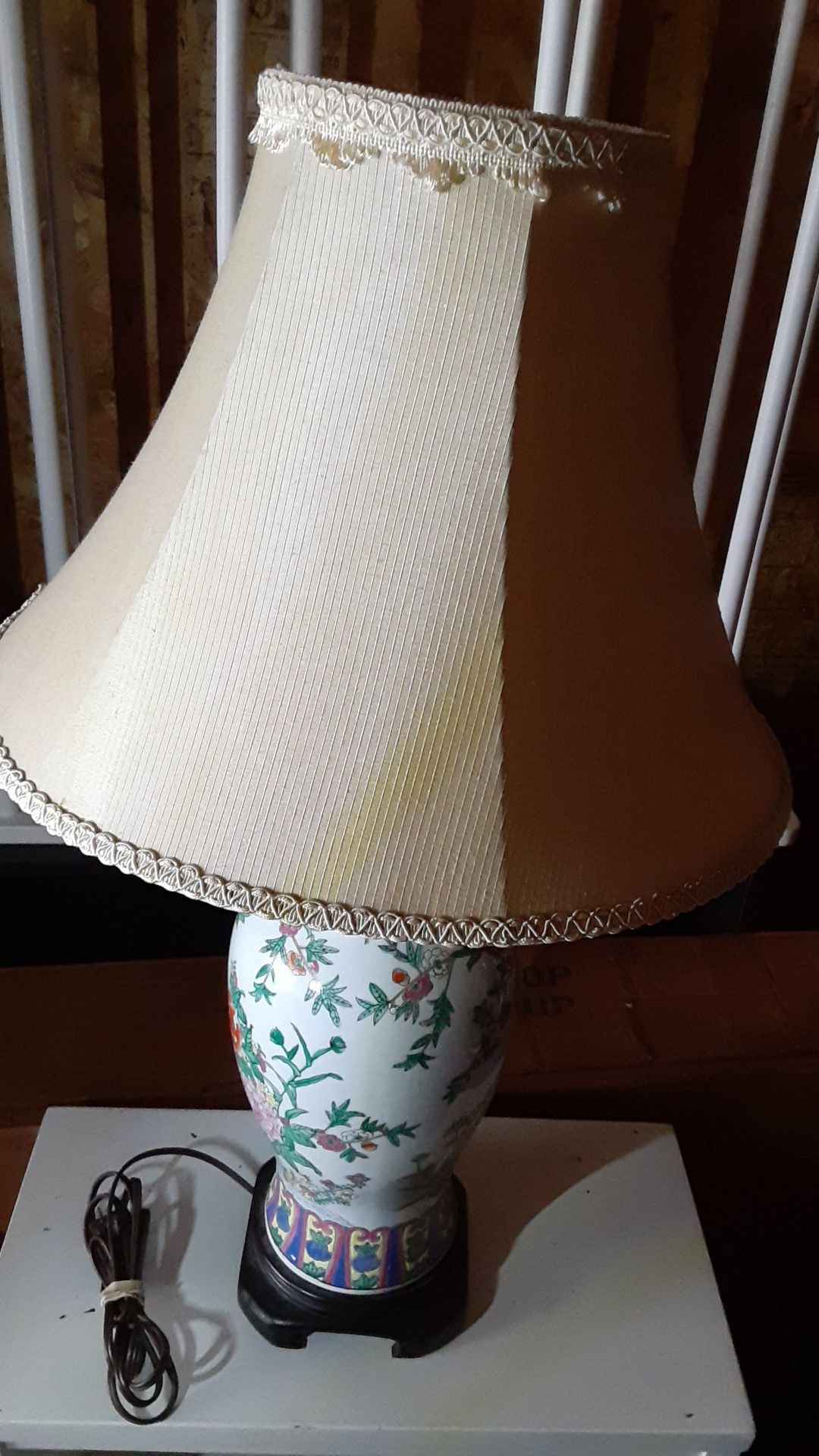 Beautiful vase lamp