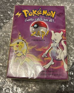 Pokémon zap theme started deck