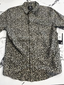 Mens NWT Volcom Button Up Top