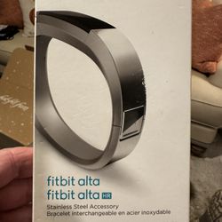 Fitbit Stainless Bracelet For Alta And Alta HR Trackers 