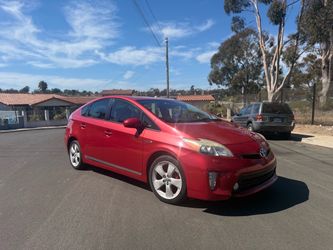 Toyota Prius Hybrid Hatchback Red