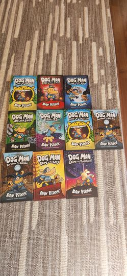 15 Books Total -10 Dog Man+ 5 FREE bonus books!
