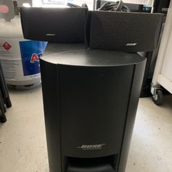 Bose Subwoofer & Speakers