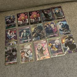 Anime Card Lot (One Piece, JJK, HxH)
