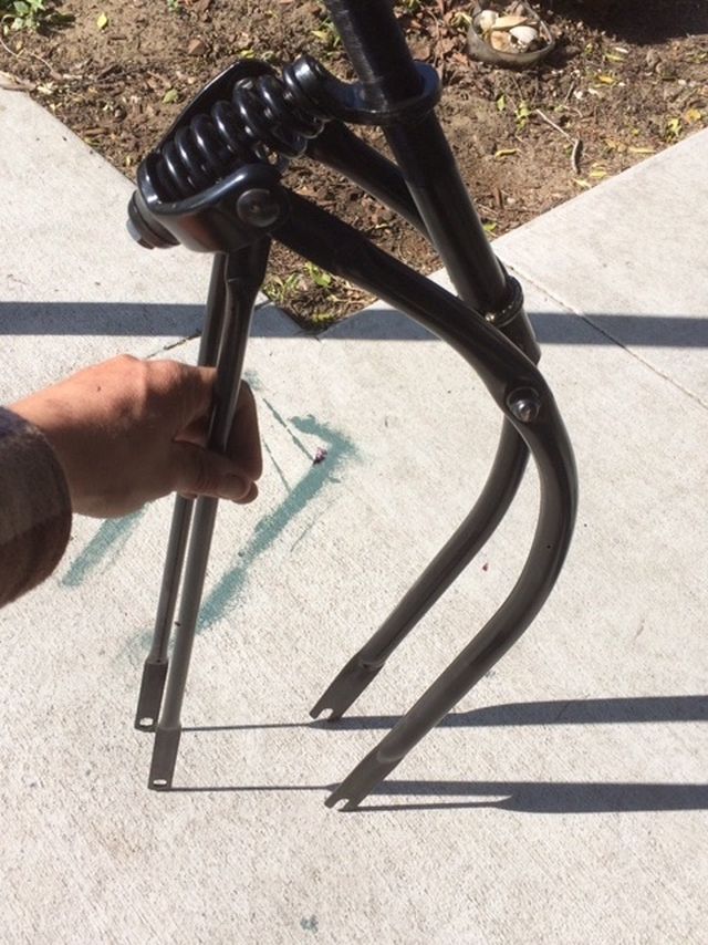 26” Bent Springer Fork