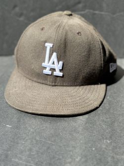 New Era La Dodgers Brown 7 1/8 Fitted