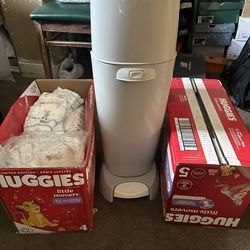 Diaper despenser & Diapers