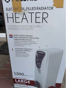 Pelonis electric oil radiator heater