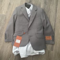Size 4 Kids Complete gray Suit
