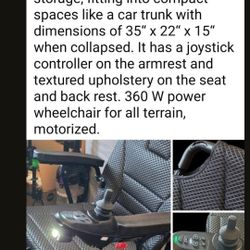 Foldable Electric Wheelchair Like Nude