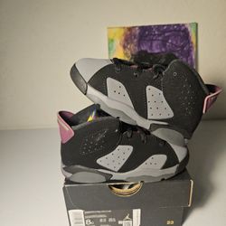 Size 8c - Kids Bordeaux Jordan 6's - $80