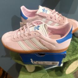 Adidas Gazelle J Pink Suede Sneakers