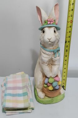 Easter Bunny Figurine 