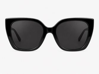 Gucci Black Square Sunglasses with Grey Lenses