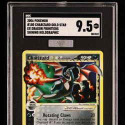 Charizard Gold Star 9.5 Pokémon Pokemon Graded MBA