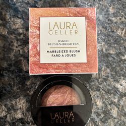 NEW LAURA GELLER BAKED BLUSH N BRIGHTEN MARBLEIZED BLUSH $15!!