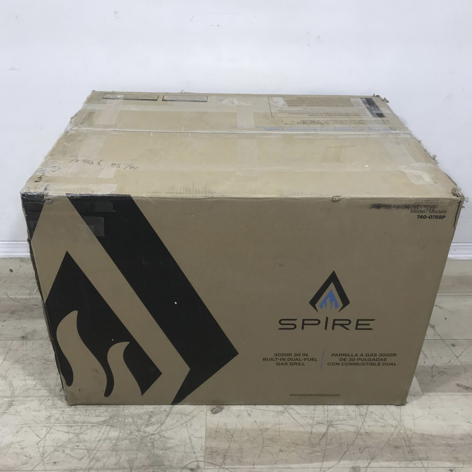 Spire 30" 5Burner Builtin Propane Gas Grill Island Head 3050R for