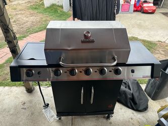 Char Broil tru infrared performance 5 burner gas grill with side burner