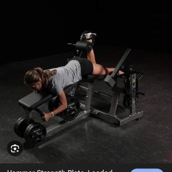 Gym Equipment leg curl machine