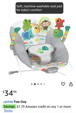 Soothing Vibrating Baby Bouncer