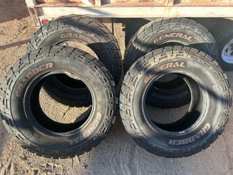General Red Letter Grabbers 33x12.5 R17