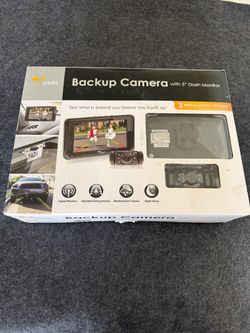 yada Backup camera with 5" Dash Monitor
