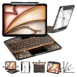 iPad Keyboard Case,for 2024/2025 iPad Pro 13in.(M4/M5)