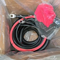 Ford 7.3L battery cables - 7.3L Diesel power stroke F250/F350/Excursion 1999 to 2003 #2298-90 kit