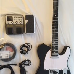 Harley Benton TE-20 & NUX MG-100