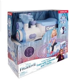 Ride on Train with caboose by Kiddieland Frozen