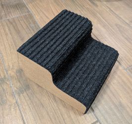 4 pack stair steps, 6 in tall 9.5 in wide 9.5 long