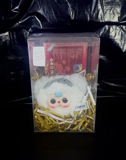 Baby Three Tiny Animal Head Series Plush Pendant