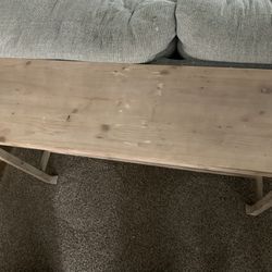 Wood Console Table 