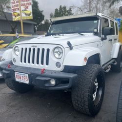 2016 Jeep Wrangler Unlimited Rubicon 4D SUV 4WD