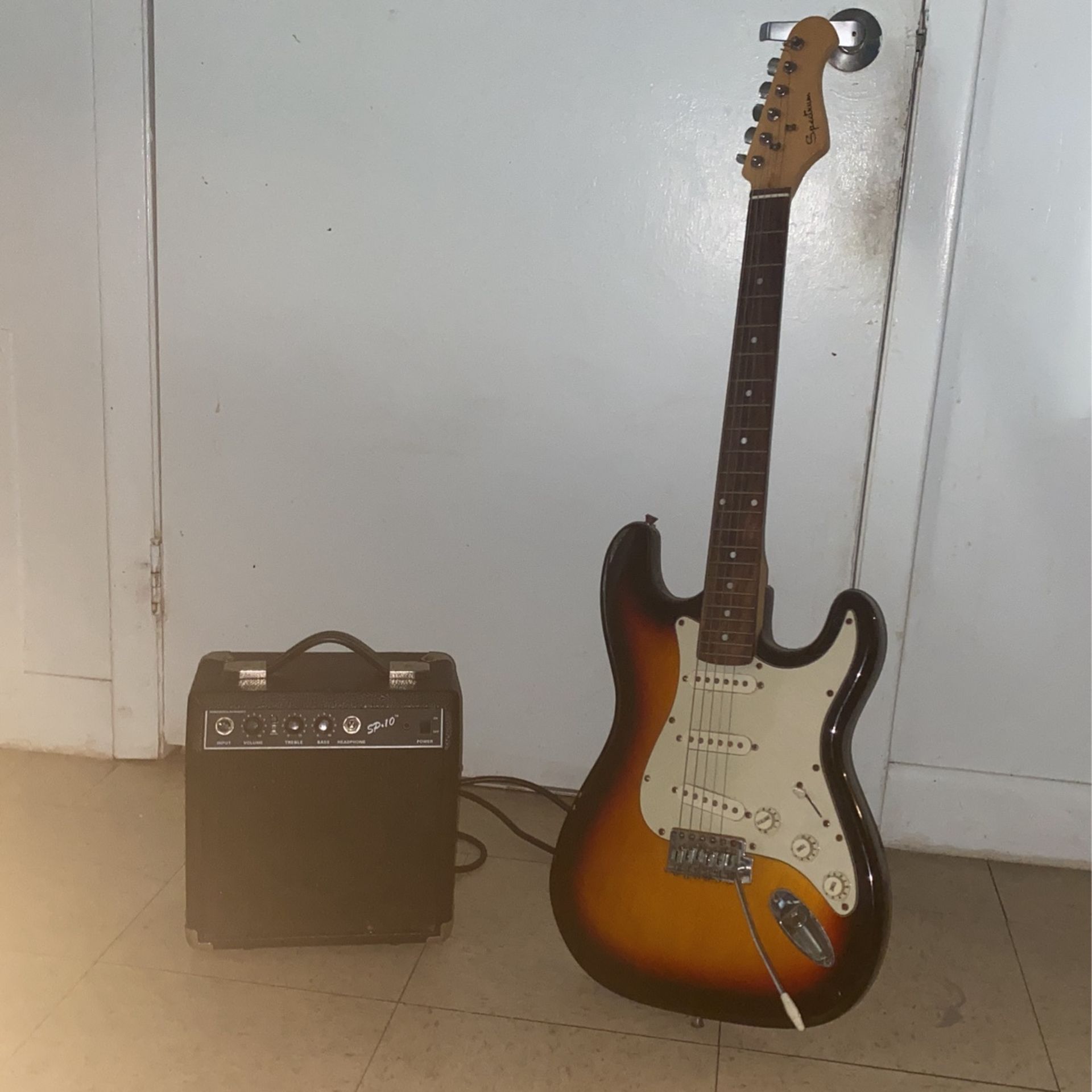 Guitar And Speaker