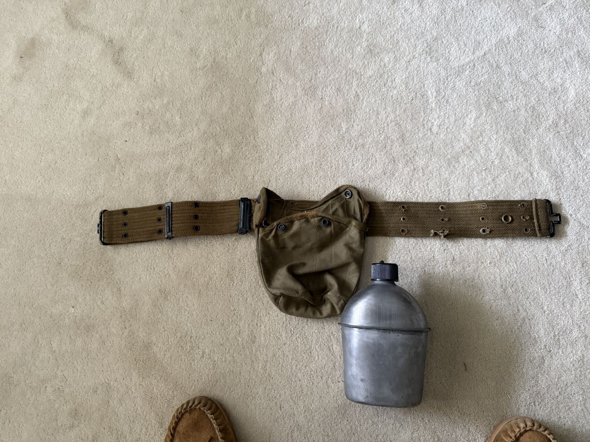 Canteen And Belt 1967 Time Frame
