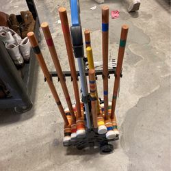Croquet Set W/balls