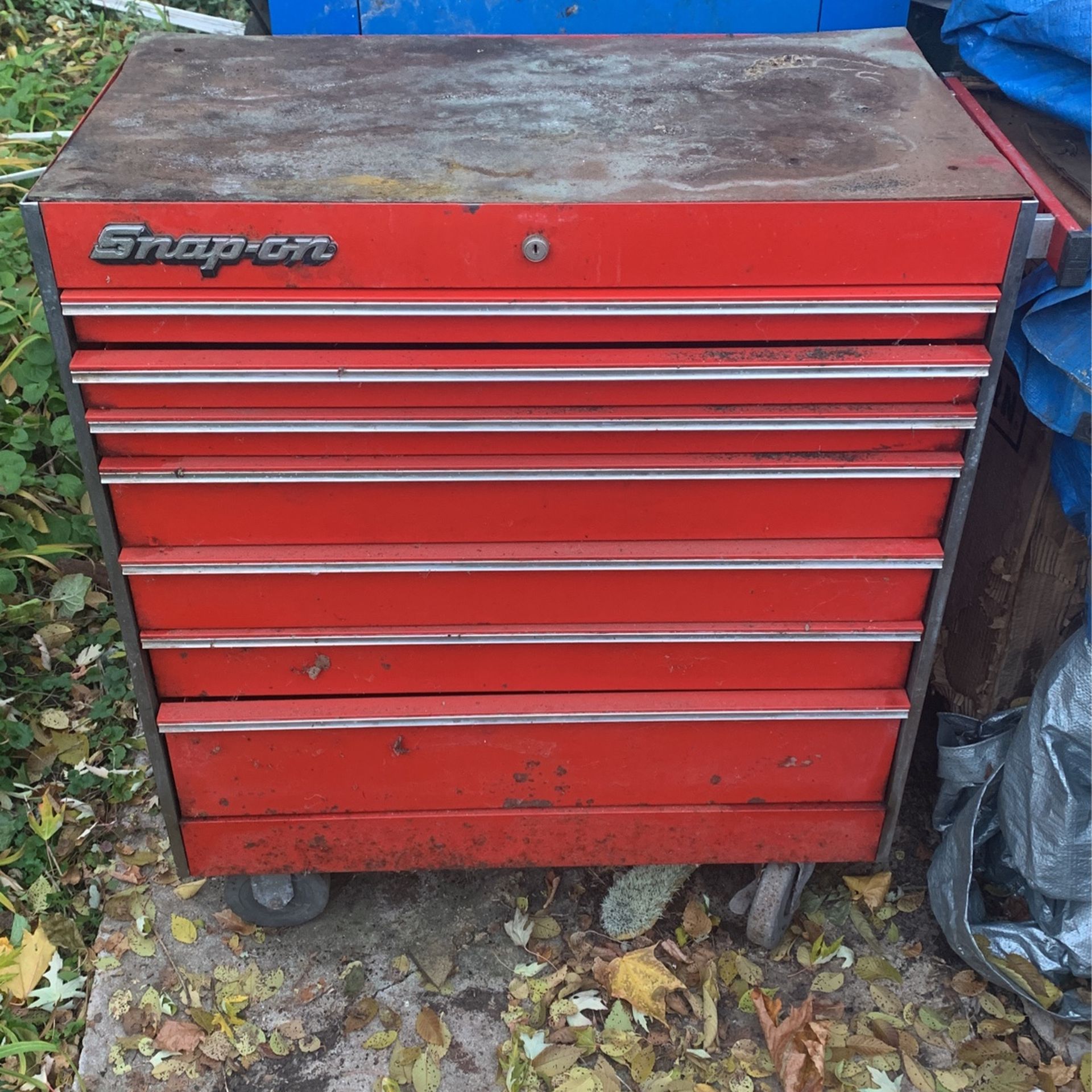 Two Piece Snap-On Tool Box Set