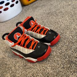 Jordan White,orange Size1