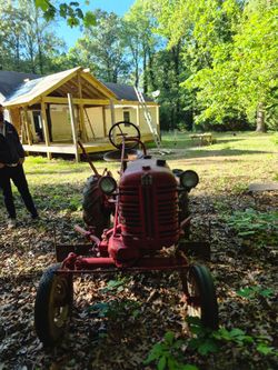 68 Farmall Cub with attachments
